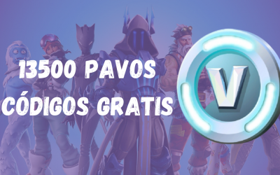 Códigos de 13500 paVos Gratis