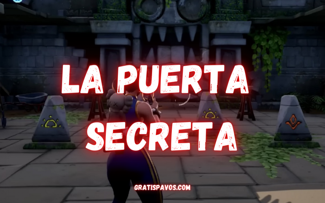 Encuenta la puerta secreta fortnite